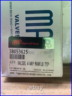 NIB Ingersol Rand Mac Valve 4 WAY Valve 38053625