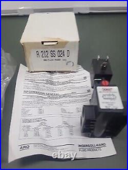 NIB Ingersoll Rand ARO A212SS-024-D Alpha Series 4-Way Solenoid-Actuated