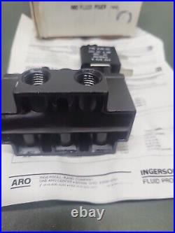 NIB Ingersoll Rand ARO A212SS-024-D Alpha Series 4-Way Solenoid-Actuated