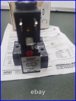 NIB Ingersoll Rand ARO A212SS-024-D Alpha Series 4-Way Solenoid-Actuated