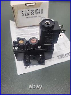 NIB Ingersoll Rand ARO A212SS-024-D Alpha Series 4-Way Solenoid-Actuated