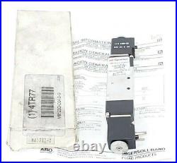 New Aro Ingersoll Rand M812sd-024-d-g Solenoid Valve 114 138-39, 24v Dc, 2.0w