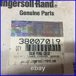 New In Box Ingersoll Rand Purge Check Valve 38007019