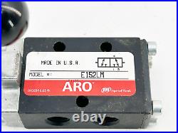 New Ingersoll Rand ARO E152LM Pneumatic Valve 3 Way 2 Position E series