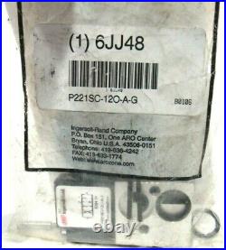 New Ingersoll Rand P221sc-120-a-g Solenoid Valve 6jj48 P221sc120ag