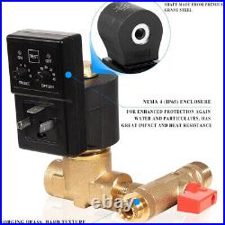 Replacement for Ingersoll Rand Edv200 1/4 NPT 110/120V Electronic Drain Valve