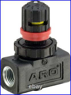 Válvula de control de flujo en línea Ingersoll Rand 104104-F02, 1/4 NPT Válvula de control de flujo en línea Ingersoll Rand 104104-F02, 1/4 NPT